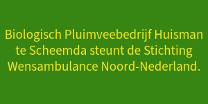 Biologisch Pluimveebedrijf Huisman logo-banner